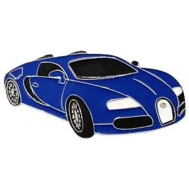 Blue sports car design belt buckles - Belt buckles for men