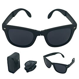 wholesale foldable black sunglasses for men and women