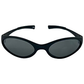 Black Sunglasses with Mirrored Glass Design for Children - 400 UV Protected