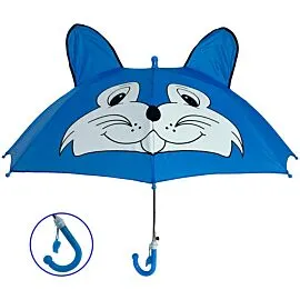 blue rabbit umbrella for kids