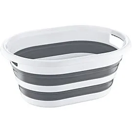 Collapsible Laundry Baskets Wholesale - 10 Gal Large Folding Bins | 6 pcs