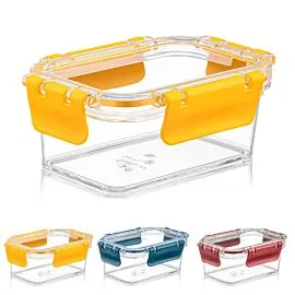 CHEF BOX - 900 ML - YELLOW - RED - BLUE