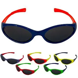 Colorful Frame and Temple Sunglasses for Children