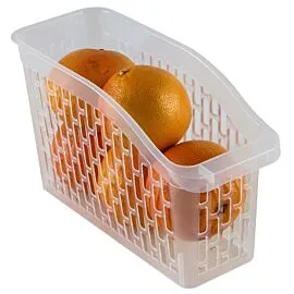 Wholesale Refrigerator Organizer Bins - Maxi Transparent Design Set | 24 pcs