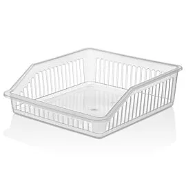 Wholesale Refrigerator Organizer Bins - Transparent Design Set | 24 pcs