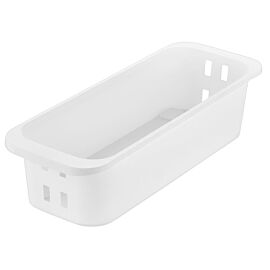 Wholesale Refrigerator Organizer Bins - White Ventilated Design