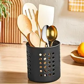 CUTLERY ORGANIZER PLASTIC - WHITE-BLACK-BEIGE-GREY