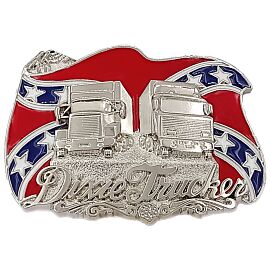 Dixie Trucker Belt Buckle