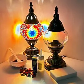 DIY Mosaic Lamp wholesale selection for workshops and art shops and retailers 