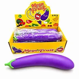 Eggplant Squishy Stress Toy
