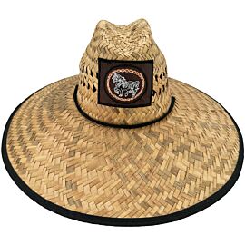 Horse patch sun straw hats in bulk