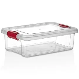 Clear Plastic Food Containers with Lids Wholesale – Rectangular Snap Lid 51 oz | 24 pcs