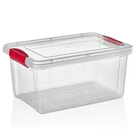 Large Plastic Food Storage Containers with Snap Lid – Rectangular 4.2 gal