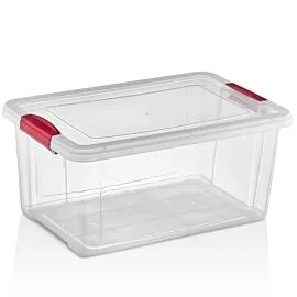 Clear Plastic Food Containers with Lids Wholesale – Rectangular Snap Lid 85 oz | 24 pcs