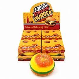 Giant Hamburger Slow-Rise Squishy Toy
