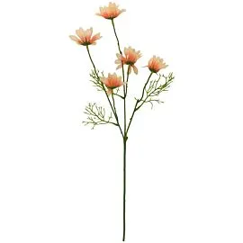 gradient orange artificial plastic flowers