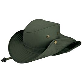 wholesale green summer hats with neck flap