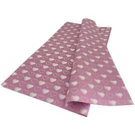 pink heart design wrapping papers in bulk