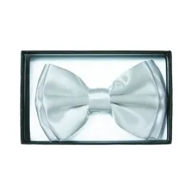 Classic White Adult Bowtie - Bulk Savings-1