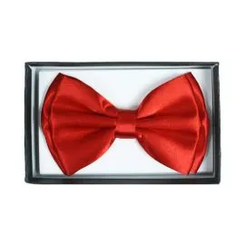 Bold Red Adult Bowtie - Bulk Savings-0