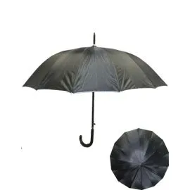 Classic Plain Black Umbrella - Bulk Deals Available-1