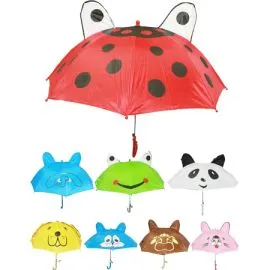 Assorted Animal Kid Umbrellas - Wholesale Variety-1