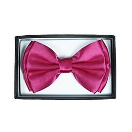 Pajarita para adulto de color rosa fuerte