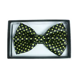 Yellow Polka Dot Bowtie - Wholesale Pricing-1
