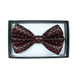Red Polka Dot Bowtie - Bulk Discounts-1