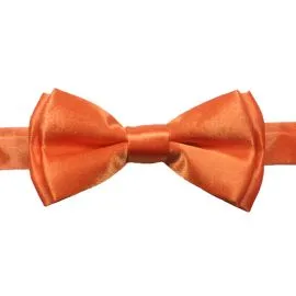 Shining Orange Kids Bow Tie - Wholesale Pricing-1