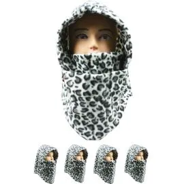 Leopard Print Balaclava Face Mask - Wholesale-1