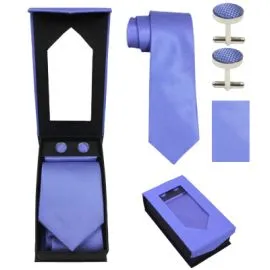 Light Blue Tie Set Wholesale-1