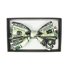 Pajarita con temática de dólares