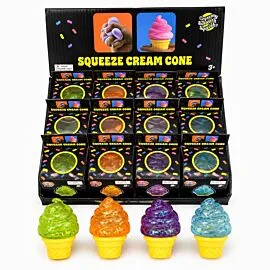 Ice Cream Cone Squishy Stress Toy