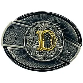 Hidden Knife Belt Buckle - Initial D Design (Preorder)