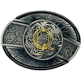 Hidden Knife Belt Buckle - Initial Q Design (Preorder)