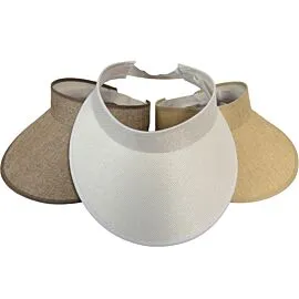 Three Color Women Visor Summer Hat