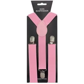 Light Pink Color Children Suspenders In Bulk