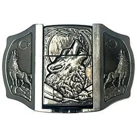 Wholesale Lighter Belt Buckles in Bulk - Howling Wolf Vintage Buckles