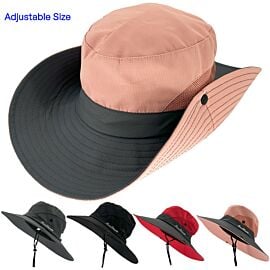 Hiking and Fishing outdoor sunshade summer hats for men wholesale options with assorted colors