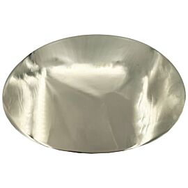 Mirror plain belt buckle