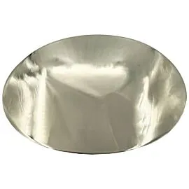 Grey Small Plain Belt Buckle