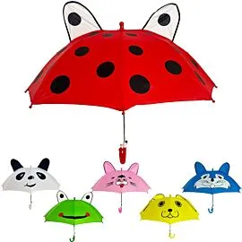 cute umbrellas with whistle for kids
