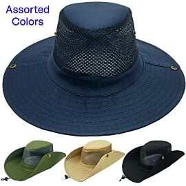 Colorful range of breathable mesh hiking boonie hat for men at wholesale prices from buy4store