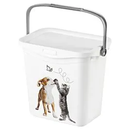 Bulk Pet Food Storage Containers with Handle - 1.6 Gal