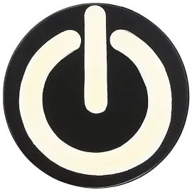 Wholesale Belt Buckles - Power On Belt Buckle