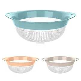 Rainbow Strainer With Handles