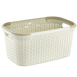 Bulk Laundry Baskets – Ivory Rattan Design 8 Gal