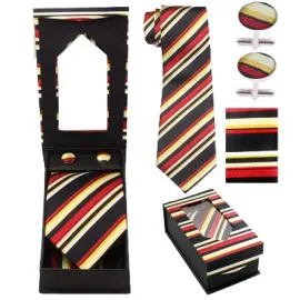 Colorful Striped Tie Set Wholesale-2