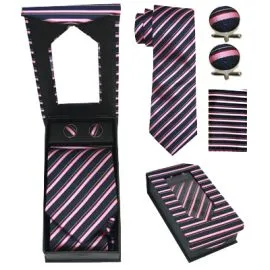 Classical Lines Tie Set - Wholesale-4